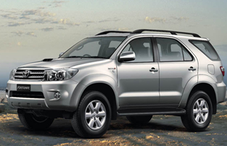 fortuner hire bangalore