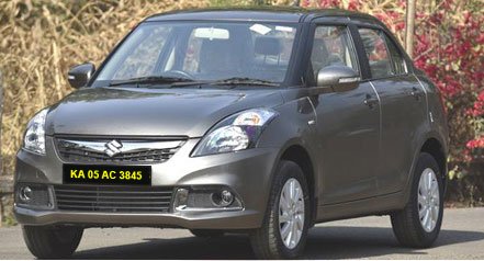 Swift Self Drive Car Hire in Bangalore